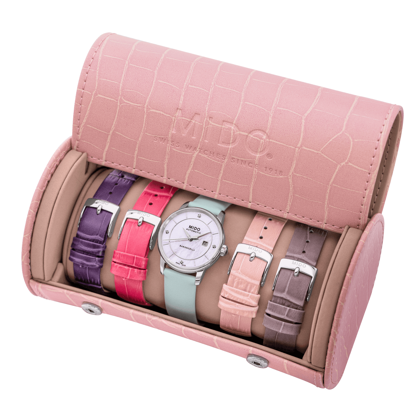 MIDO BARONCELLI SIGNATURE LADY COLOURS M037.207.16.106.00 SPECIAL EDITION (4 EXTRA STRAPS)