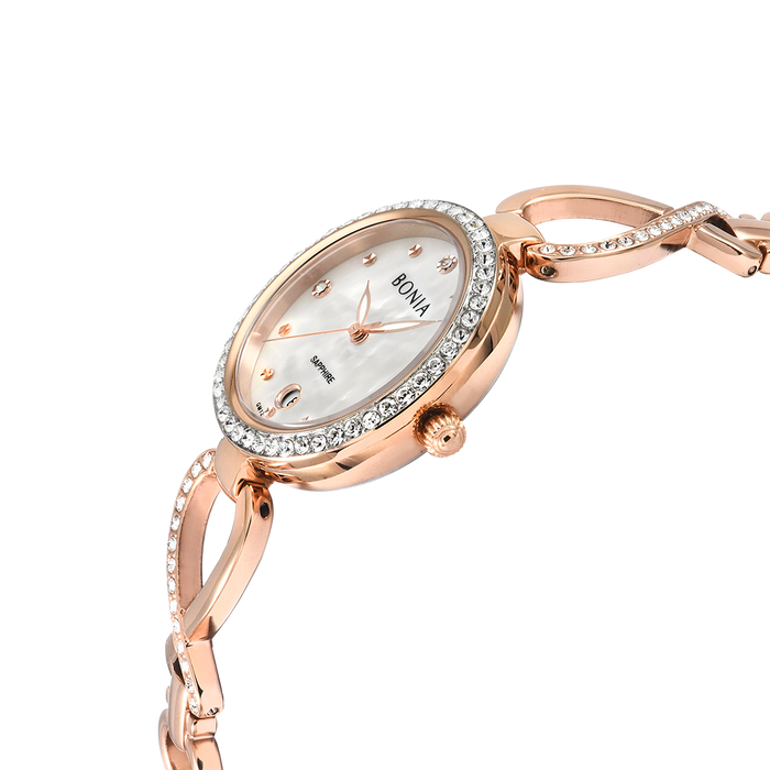 BONIA WOMEN ELEGANCE 3 TOP RINGS SET BNB10785-2557S