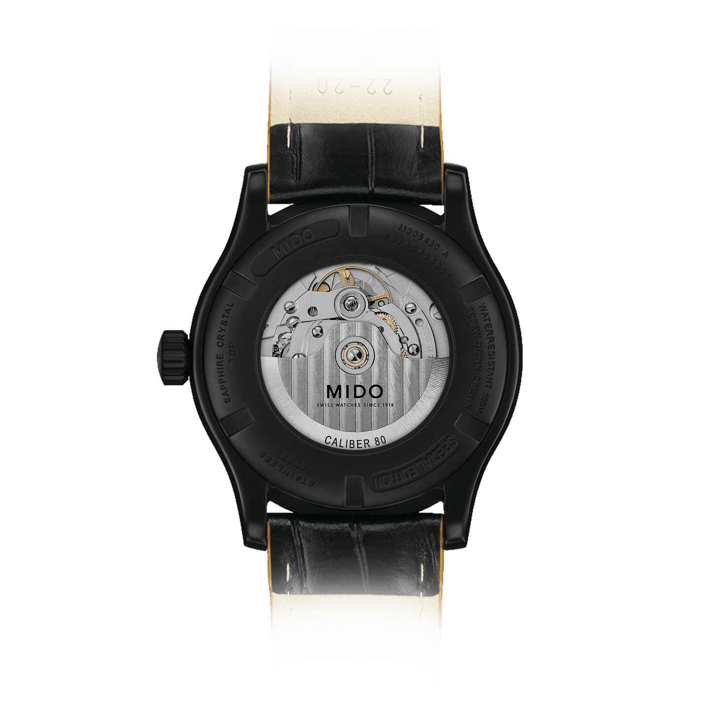 MIDO MULTIFORT SPECIAL EDITION M005.430.36.051.80 SPECIAL EDITION (1 EXTRA STRAP)
