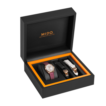 MIDO BELLUNA ROYAL LADY M024.307.37.116.00 SPECIAL EDITION (2 EXTRA STRAPS)