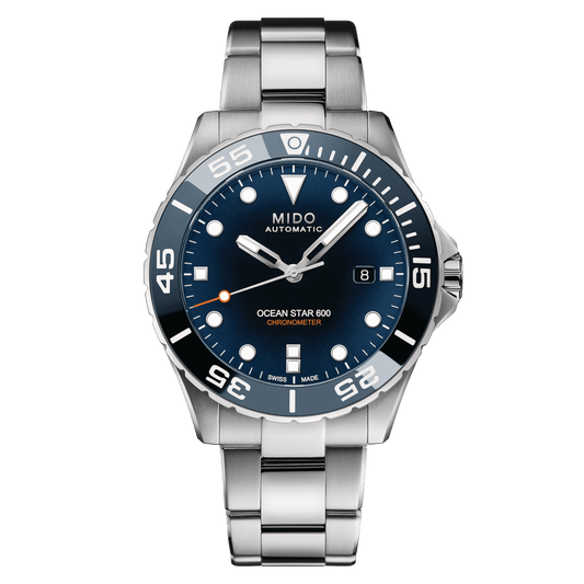 MIDO OCEAN STAR 600 CHRONOMETER M026.608.11.041.01 COSC CHRONOMETER CERTIFIED