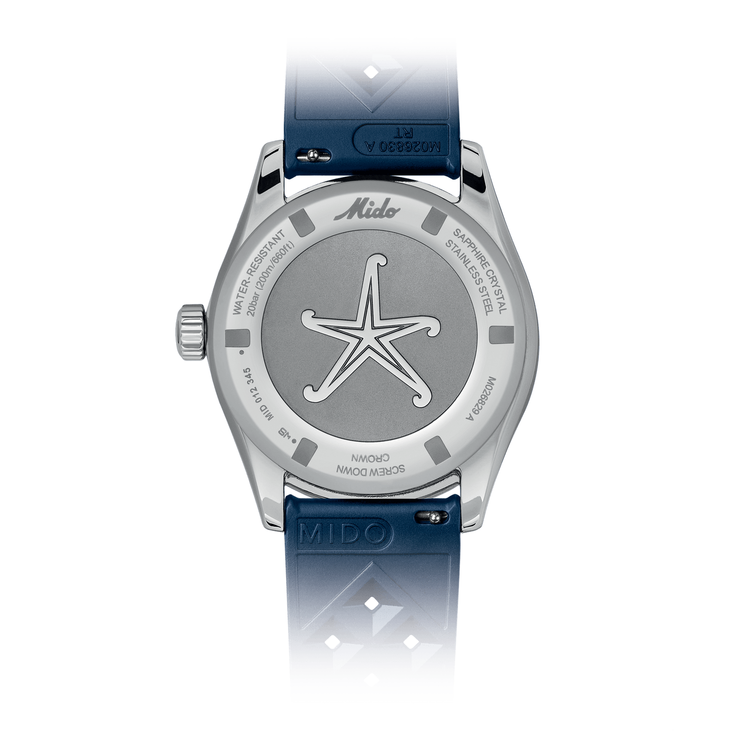 MIDO OCEAN STAR DECOMPRESSION WORLDTIMER M026.829.17.041.00 SPECIAL EDITION (1 EXTRA STRAP)