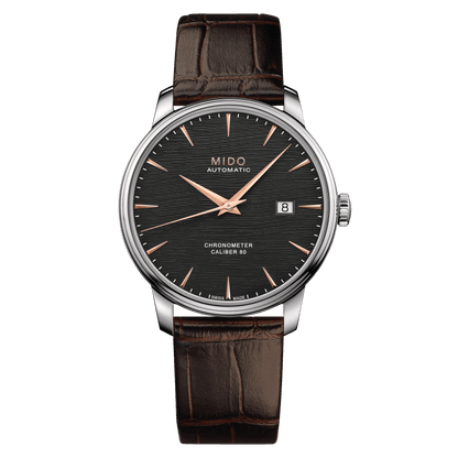 MIDO BARONCELLI CHRONOMETER SILICON GENT M027.408.16.061.00 COSC CHRONOMETER CERTIFIED