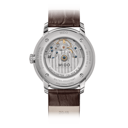 MIDO BARONCELLI CHRONOMETER SILICON GENT M027.408.16.061.00 COSC CHRONOMETER CERTIFIED