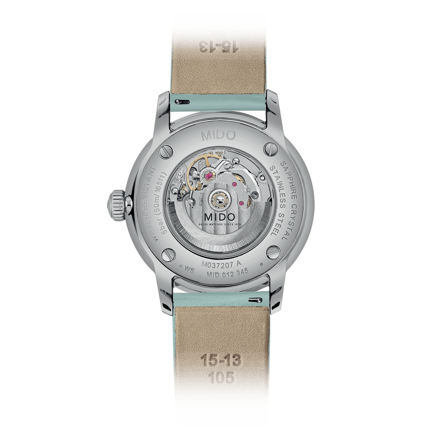 MIDO BARONCELLI SIGNATURE LADY COLOURS M037.207.16.106.00 SPECIAL EDITION (4 EXTRA STRAPS)