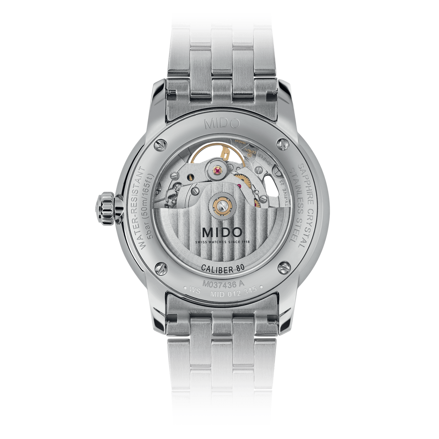 MIDO BARONCELLI SIGNATURE SKELETON M037.436.11.061.00