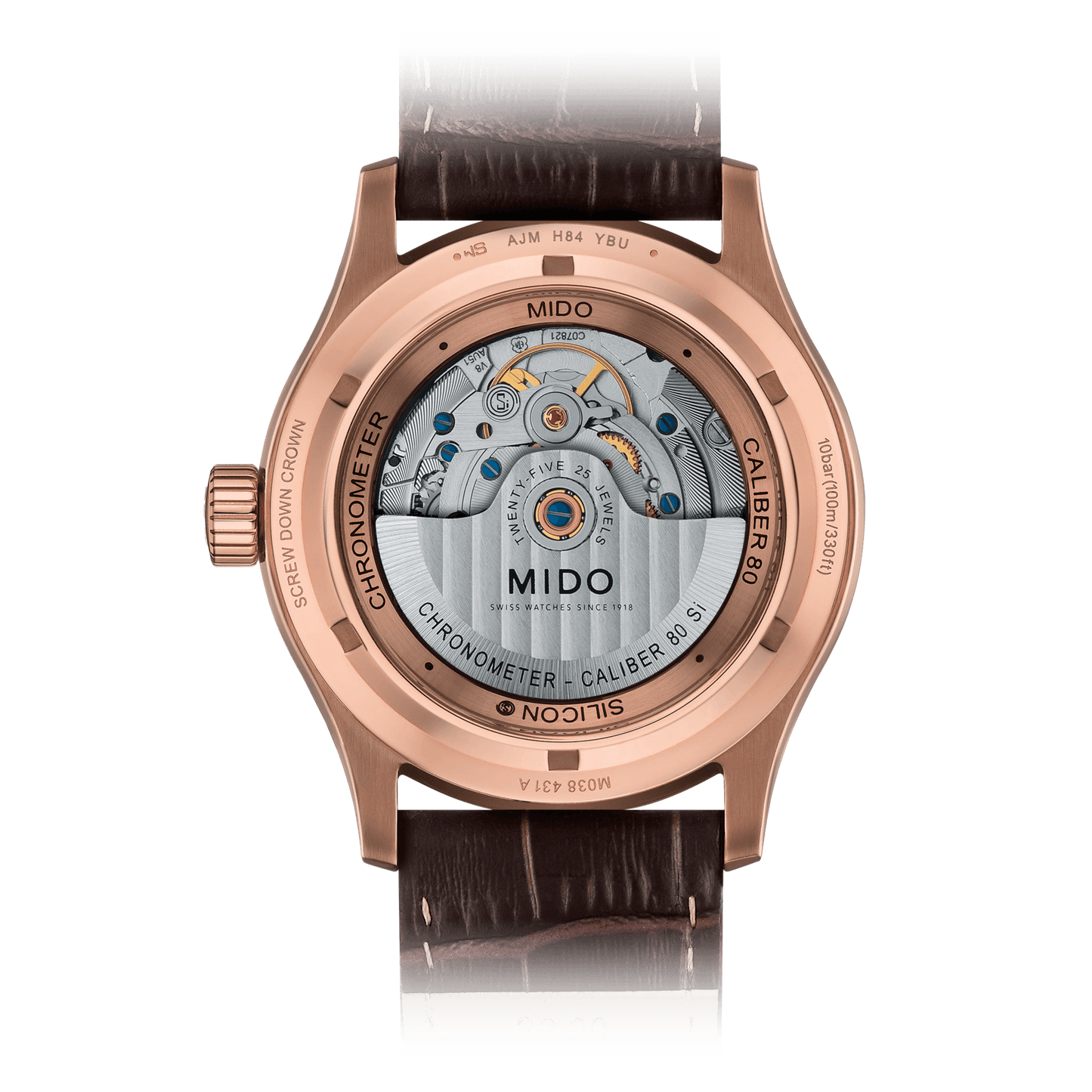 MIDO MULTIFORT CHRONOMETER 1 COSC CHRONOMETER CERTIFIED M038.431.36.031.00